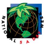 logo National 5 A Day Week