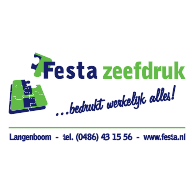 logo Festa zeefdruk