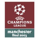 logo UEFA Champions League Manchester Final 2003