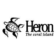 logo Heron The coral island