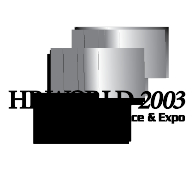 logo HP World 2003