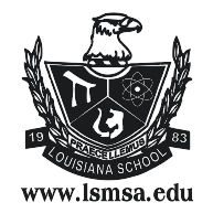 logo Louisiana School for Math, Science and Arts