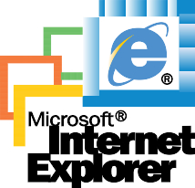 logo Microsoft Internet Explorer 5