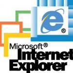 logo Microsoft Internet Explorer 5