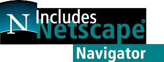 logo Netscape Navigator Included