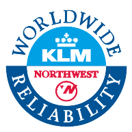 logo Northwest Airlines  KLM