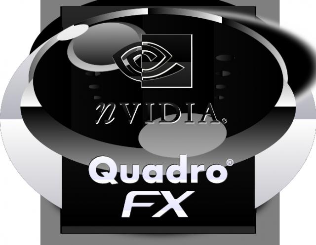 logo nVIDIA Quadro FX