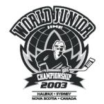 logo World Junior IIHF Championship 2003