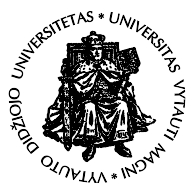 logo Vytauto Didziojo Universitetas