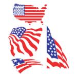 logo US flags