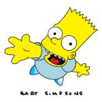 logo Bart Simpson