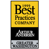 logo Best Practices Company Arthur Andersen