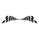 logo Checkered wave