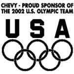 logo Chevy - Sponsor of Olympic Team