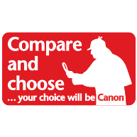 logo Canon Compare and choose