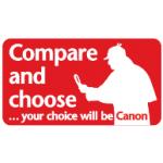 logo Canon Compare and choose
