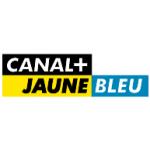 logo Canal+ Jaune Bleu