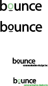 logo Bounce Communication Design inc 