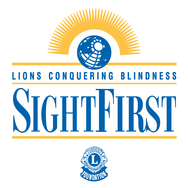 logo SIGHTFIRST Lions Conquering Blindness