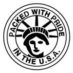logo Packed with pride in the USA